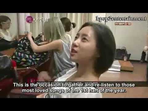 [CUT] T-ara arriving at the Music Bank Half-Year Special - @Backstage