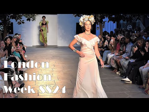 Eyes on London Fashion Week | Emerge #SS24 Full #Catwalk | Sept 2023 DSQ | Why Mary (#Australia)