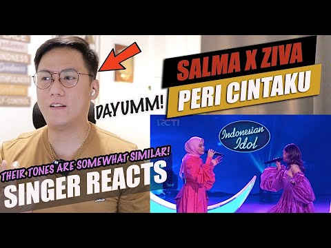 Salma X Ziva Magnolya - Peri Cintaku (Marcell) | GRAND FINAL | INDONESIAN IDOL 2023 | REACTION