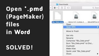 How to open *.pmd (Adobe Pagemaker) file In Microsoft Office!