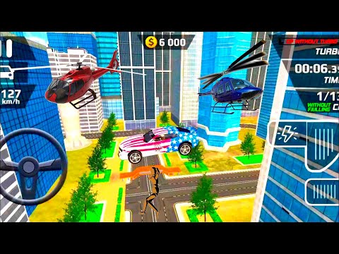 Smash Car Hit - American US Car Driving Simulator #9 - Stunt Ramp - Android OIS Gameplay - 3D Games