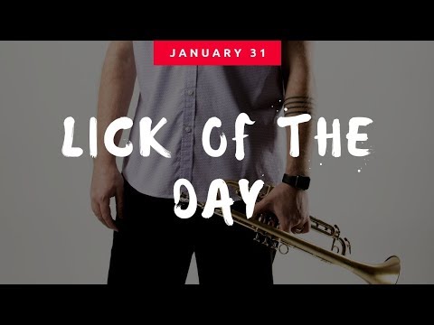 Implying Lydian with Triads | Jazz Trumpet Lick of the Day 1.31