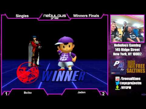 Nebulous Prime #8 Winners Finals -  Boiko (Ness) vs Jaden (Marth, Sheik)