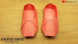 Origami Shoes: How to Make Paper Shoe  Paper Thing