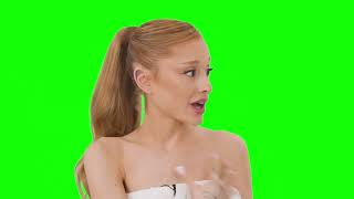Ariana Grande "I just wanted to be there cause I knew something big was happening" green screen
