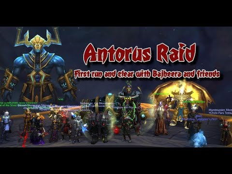 [7.3.5] Antorus Raid with Bajheera first run clear! ARGUS THE UNMAKER