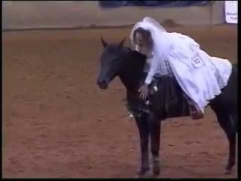 Stacy Westfall and Whizards Baby Doll 2005 Reining Freestyle Champion