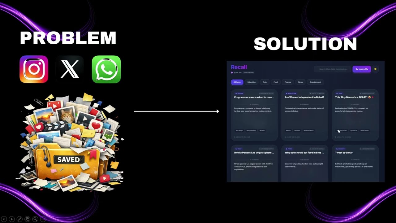 Recall: The Social Saver Bot Demo