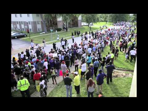 Ricardo Adams from Ferguson, MO: "Enough is enough!"