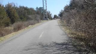 preview picture of video 'Crossing bridge in leesburg bike trail'