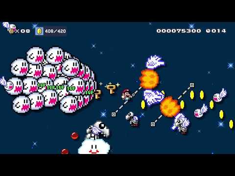 keep running!!!! 2 by Derek Z16 - Super Mario Maker 2 - No Commentary 1bz