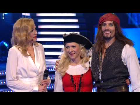 Gunhild Carling och Kristjan Lootus tolkar Pirates of the Caribbean - Let's Dance (TV4)