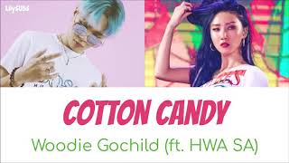 Woodie Gochild ft. Hwasa -  Cotton Candy [ Eng Sub ]