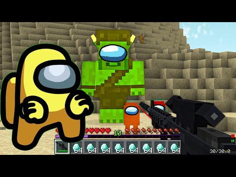 [Part 1!] Impostor Vibing on "Among Us" Coffin Meme- Minecraft Pugball