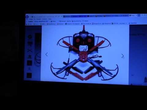 MongoTV_770  - Part 2 - Mongo Drones - My Toy Drone HUIYING 6058 Need New Motor