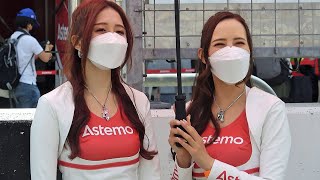 スーパーGT2021 第2戦 富士⑩ 横田りか(@I_AM_RIKA)さん 英美里(@semichan524)さん  日立Astemo 美人レースクイーン