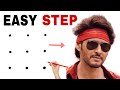 Guntur Kaaram Mahesh Babu Drawing Dots Mahesh Babu Drawing Guntar Karam Mahesh Babu