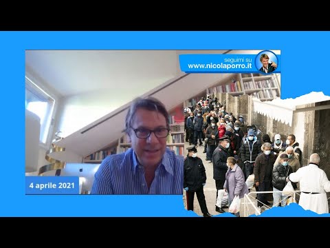 Caro Speranza, qui c’è la fila per il pane (4 apr 2021)