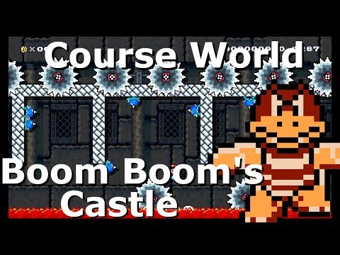 Super Mario Maker 2 - Course World - "Boom Boom's Castle"