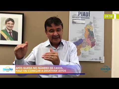 ApoÌs queda no nuÌmero de casos, PiauiÌ vai começar a desativar leitos 10 08