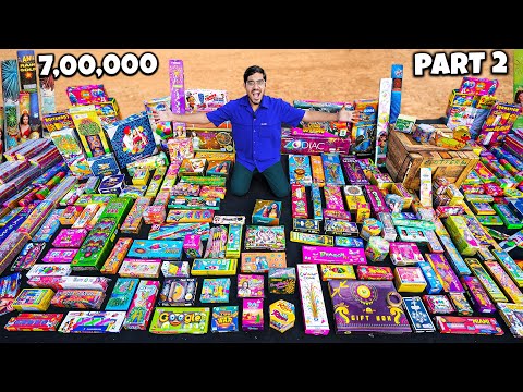 ₹7,00,000 New Diwali 2024 Stash PART-2🧨 | ये नए दिवाली पटाखे आपके होश उड़ा देंगे