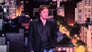 Dylan Moran on David Letterman Late Show 13 June, 2013medium