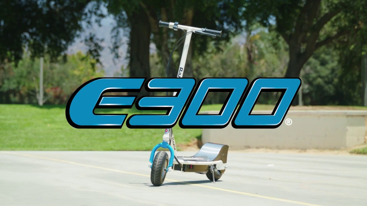 E300 Electric Scooter Ride Video