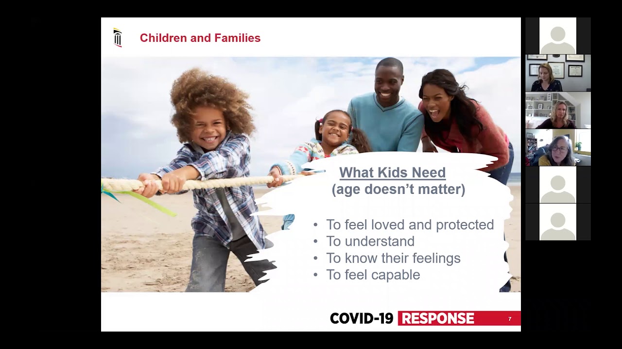 Webinar: Supporting Families During COVID 19