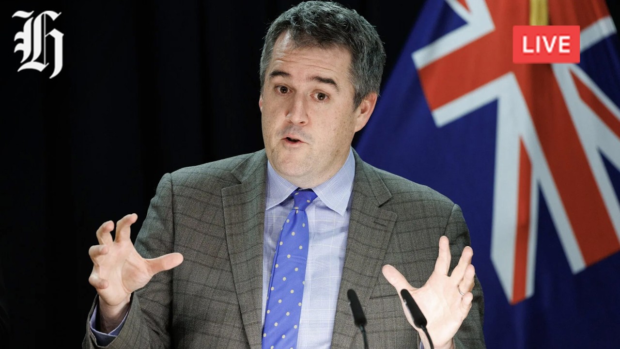 NZ Herald Live: Chris Bishop media stand-up