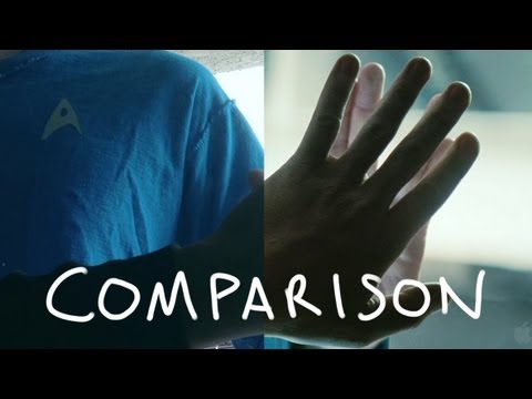 Star Trek Into Darkness Trailer - Homemade Version: Side-by-Side Comparison