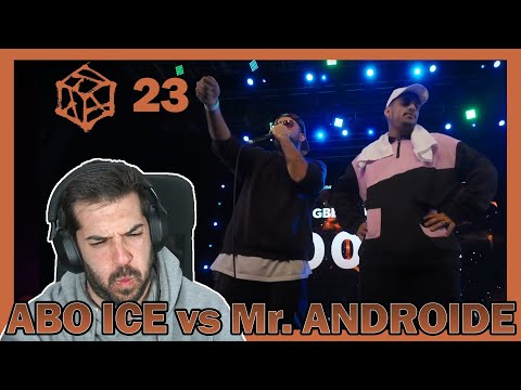 Abo Ice vs Mr. Androide | SOLO - GBB23 | Reaccion y Analisis