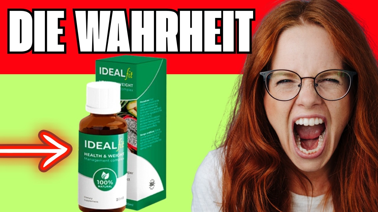 🔥 IDEAL FIT TROPFEN FUNKTIONIERT ES? INHALTSSTOFFE, ERFAHRUNGEN, BEWERTUNGEN & NEBENWIRKUNGEN