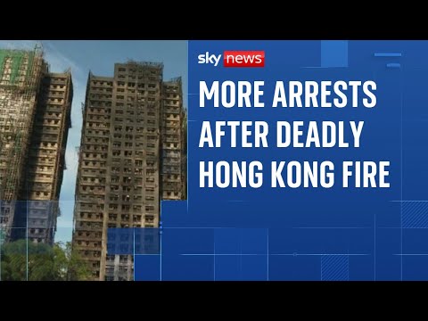More arrests after deadly Hong Kong fire