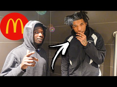 HOTBOXING MCDONALDS THEN ORDERING
