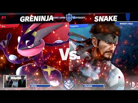 SLU Smash Ultimate Weekly #1: Drystan (Greninja, Ken) vs ApolloKage (Snake) Winners Finals