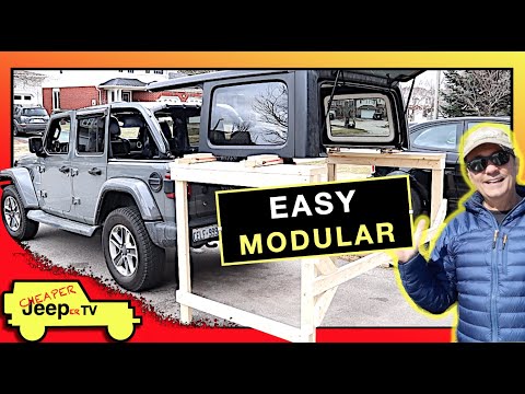 Lift and Store Your Hard Top Without a Hoist