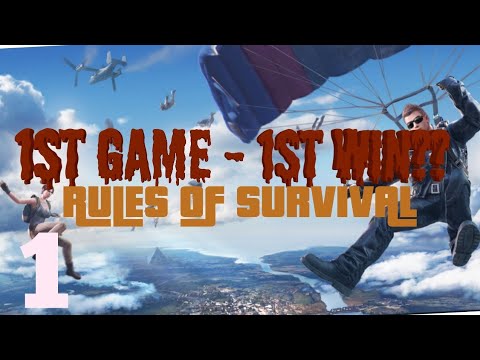 RULES OF SURVIVAL - GAMEPLAY/INTRODUCTION/ WIN??