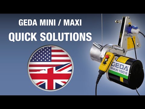 GEDA MINI / MAXI Quick Solutions (GB)