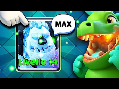 FINALMENTE ICEGOLEM MAXATO LIVELLO 14! - Clash Royale