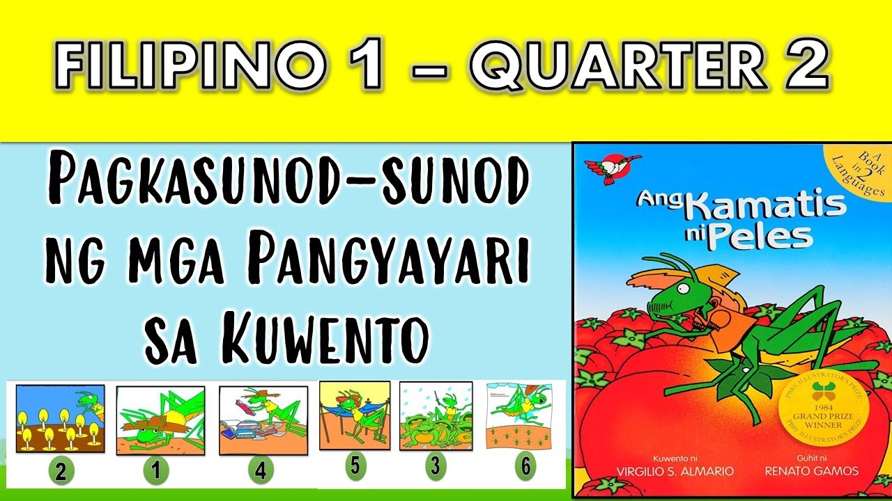 FILIPINO - QUARTER 2 | PAGKASUNOD-SUNOD NG MGA PANGYAYARI SA KWENTO || TEACHER MHARIE