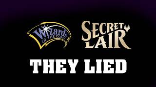 Secret Lairs Were Never Really Print To Demand, Apparently