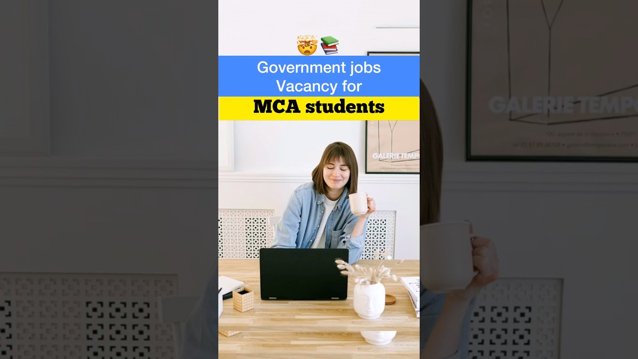 Government jobs for MCA students | ✅Save for later | #ytshorts