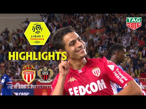 AS Monaco - OGC Nice ( 3-1 ) - Highlights - (ASM - OGCN) / 2019-20