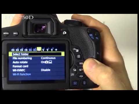 Canon EOS 750D - Unboxing