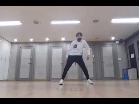 Hoseok Stretching Before Dancing