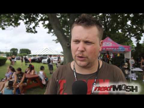 The Chariot Interview w/ Josh Scogin at Vans Warped Tour 2013 in Uniondale, NY