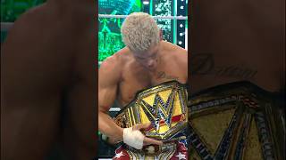 AND NEWWWW UNDISPUTED WWE CHAMPION CODY RHODES Wre
