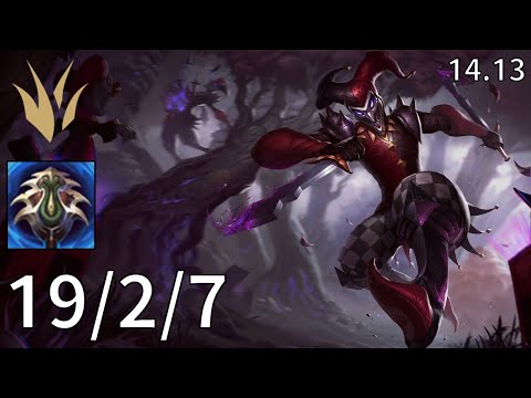 Shaco Jungle vs Evelynn - EUW Master | Patch 14.13