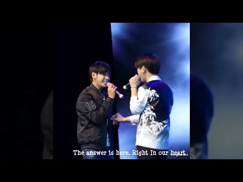 [Engsub] The Answer In Our Heart -  Krist & Singto Fanmeeting Singapore