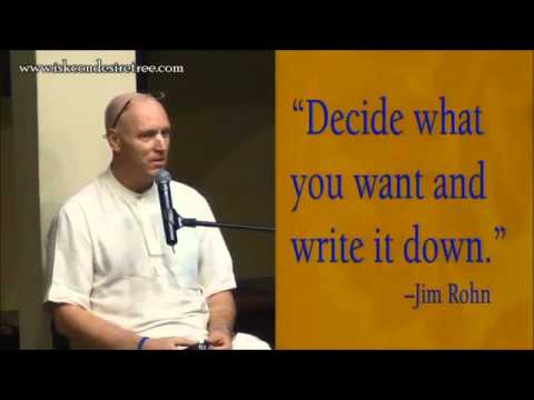 Setting up goals in life by Vaisesika Prabhu on 2015 01 03 at ISV
